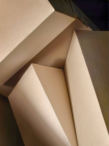 抽象背景纸板包装盒