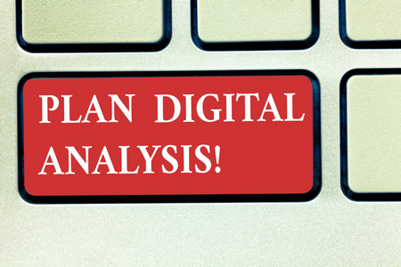 文字文字图数字分析。商业概念为定性和定量数字数据分析键盘键意图创建计算机消息按键盘的想法