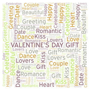 s Day Gift word cloud. Word cloud made with text only.