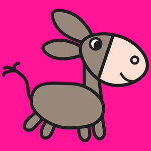 驴笑了图片-驴笑了素材-驴笑了插画-摄图新视界