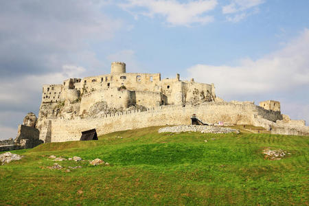 中世纪斯洛伐克斯皮斯城堡图片