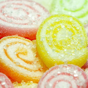 果冻甜甜的糖图片
