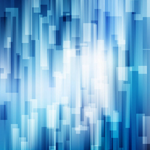 抽象蓝线重叠层业务闪亮运动背景技术概念。 矢量插图