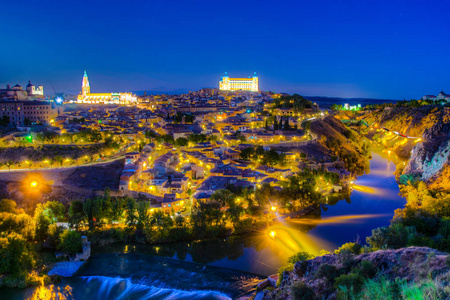 斯派的托莱多夜景