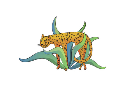 图片-非洲野生动物园主题素材-非洲野生动物园主题插画-摄图新视界