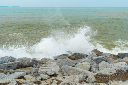 泰国麻科萨美国家公园Khao Laemya海浪