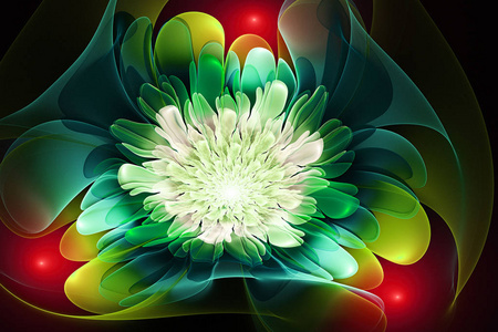 创意立体花朵元素设计图片