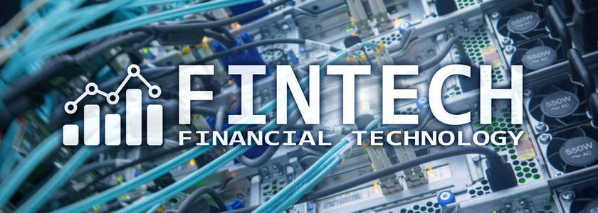 Fintech 金融技术。业务解决方案和软件开发