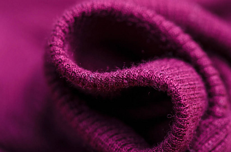 织物温暖紫色粉红色丁香毛衣纺织材料纹理
