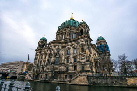 柏林大教堂在德国首都的博物馆岛