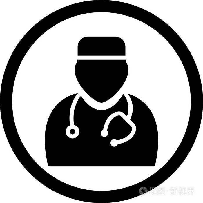 用于个人和商业用途的矢量医学图标.