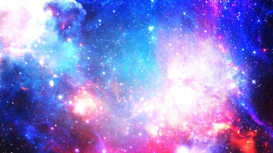 3D在深空中绘制恒星星云和宇宙尘埃宇宙气体团簇和星座。美国宇航局提供的这幅图像的元素