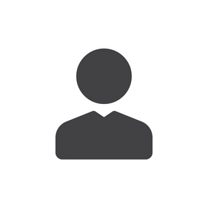 人物符号标志插图. 像素完美矢量图形照片