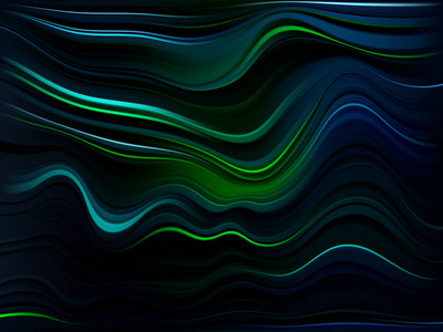 现代五颜六色的流动海报。 带有波浪的抽象背景。 矢量图eps10