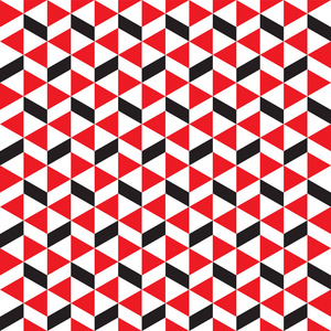 无缝几何三角形和菱形交替图案