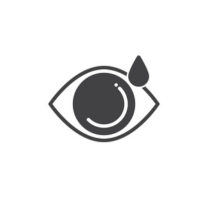 液体眼睛向量图片