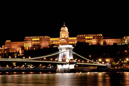 布达佩斯城堡和链桥匈牙利