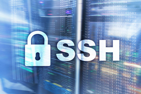 Ssh, 安全的外壳协议和软件。数据保护互联网和电信概念