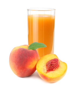 在桃上分离图片