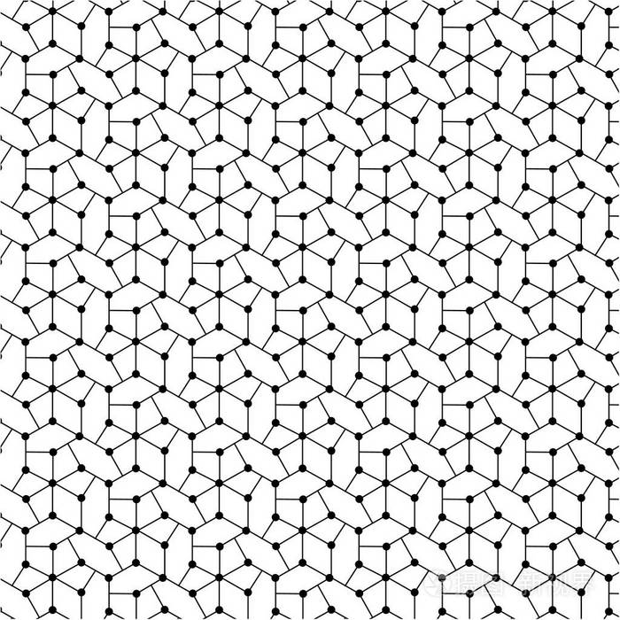 几何线网格矢量图背景图形