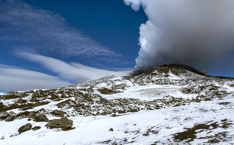 西西里火山etna峰