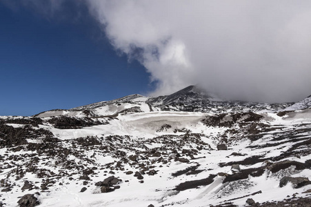 西西里火山etna峰