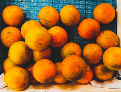 篮子里的橘子水果