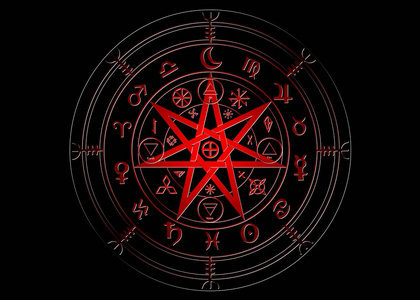 红曼陀罗女巫符文, 神秘威卡占卜.