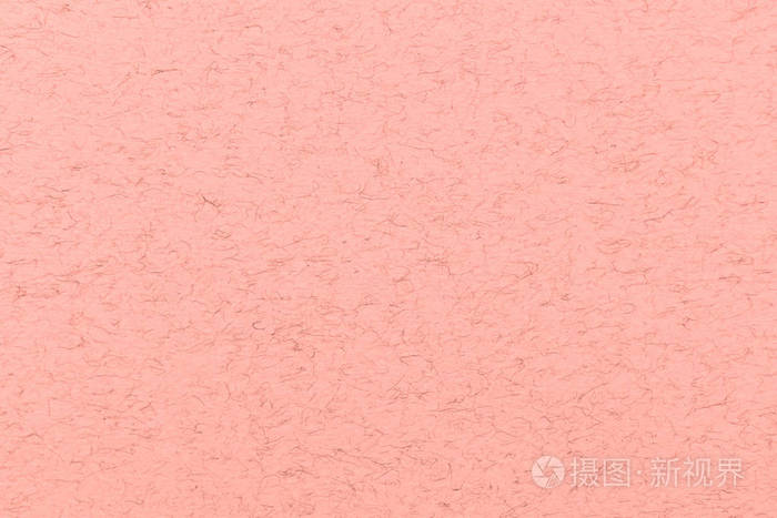 珊瑚粉红色图案纹理. 有小毛或划痕的纸. 装饰或设计的抽象背景
