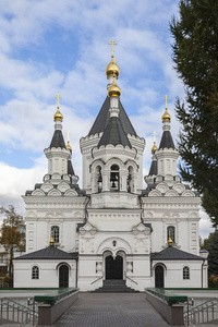 莫斯科俄罗斯最美丽的教堂之一是普卢什奇卡上的教堂。