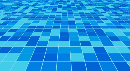 像素深度壁纸马赛克方形瓷砖地板或墙面装饰为壁纸.