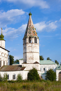 塞萨洛尼基的德米特里乌斯教堂，位于俄罗斯维利基奥斯特尤格的德姆科沃斯洛博达
