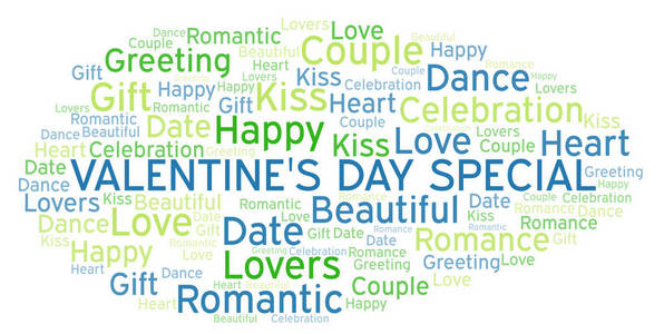 s Day Special word cloud. Word cloud made with text only.