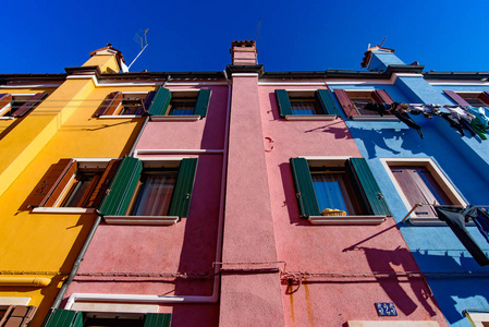 s houses, in Venice, Italy