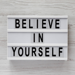 Believe in yourself39