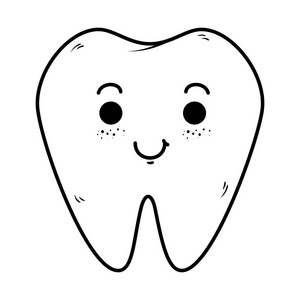 漫画牙齿快乐可爱的性格照片