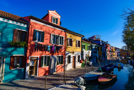 s houses, in Venice, Italy