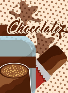 巧克力可可卡图片
