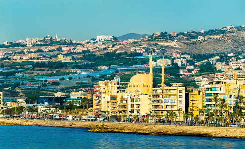 黎巴嫩西顿镇海滨