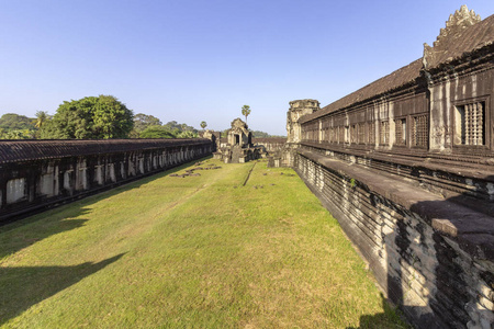 s a famous tourist attraction in Siem Reap, Cambodia.