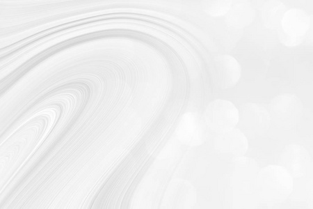 白色潮流背景,线条和宇宙波的平滑弯曲,插图为现代美丽的设计.