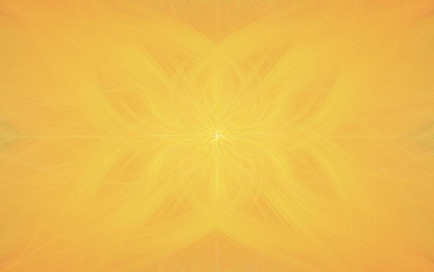 几何黄色图案花橙色火焰发光。 墙纸。