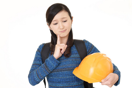 戴好安全帽图片