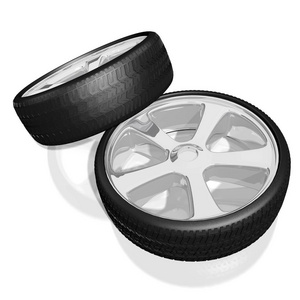 3D轮，轮胎插图