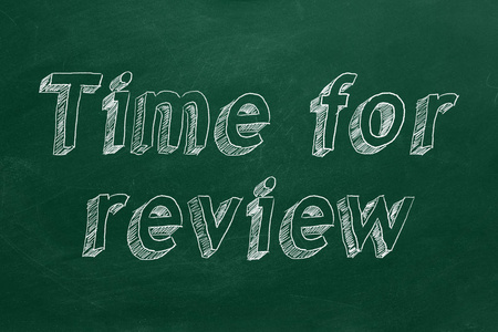 time for review"照片