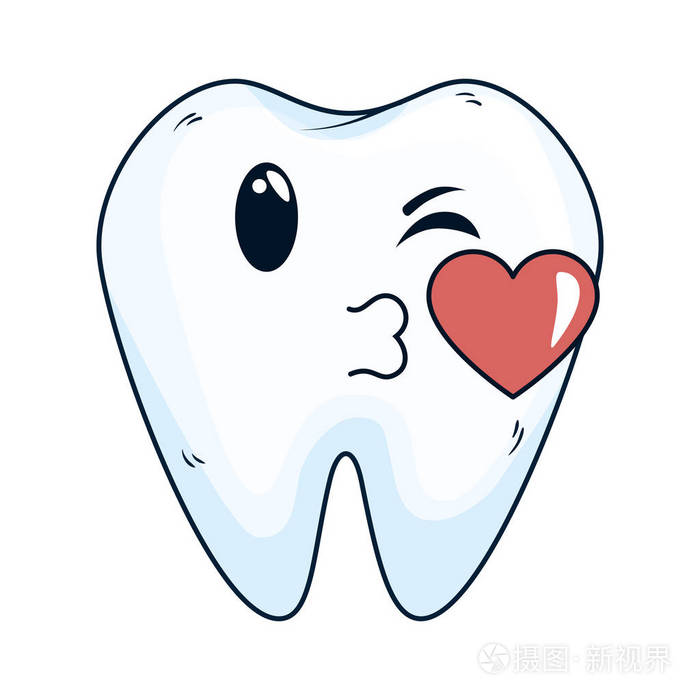 漫画牙与心脏可爱的性格