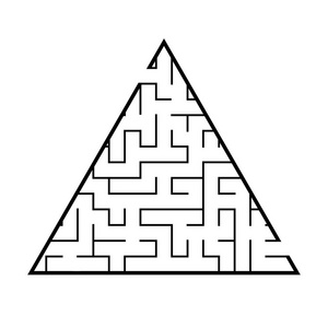 孩子们的游戏.孩子们的困惑.一个入口,一个出口.迷宫难题.