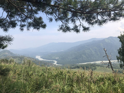 夏季山河山景3