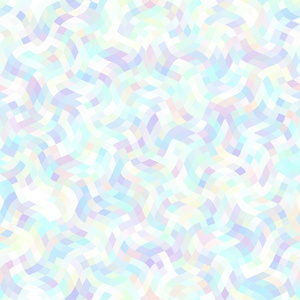 几何波浪抽象图案。多边形正方形背景
