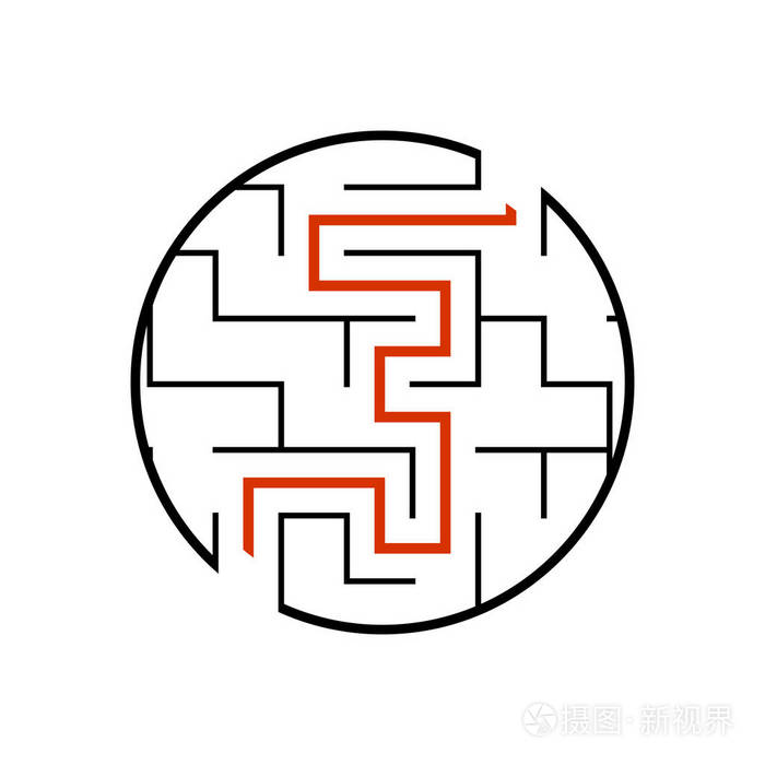 在白色背景上隔离的平面矢量插图. 回答插画-正版商用图片
